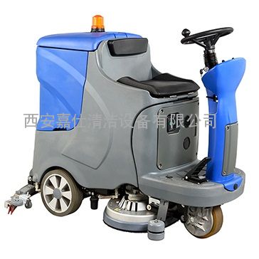 西安电瓶驾驶式全自动洗地机租赁是清洗地面高效率的清洁设备租赁，大受保洁公司欢迎